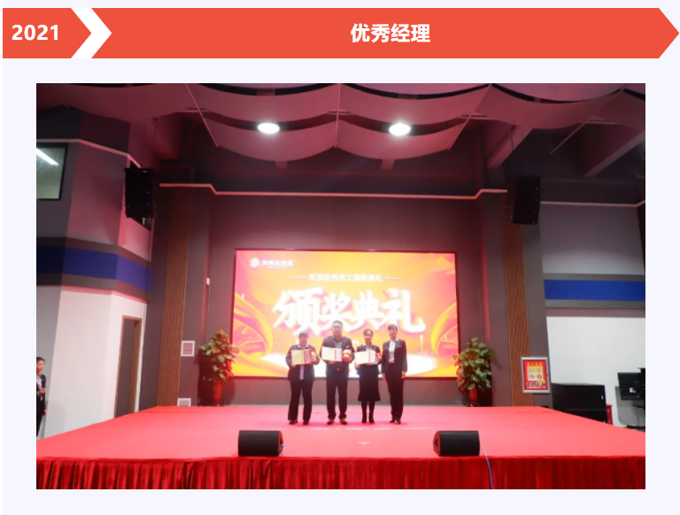 Z6尊龙凯时物流年度优秀员工颁奖典礼