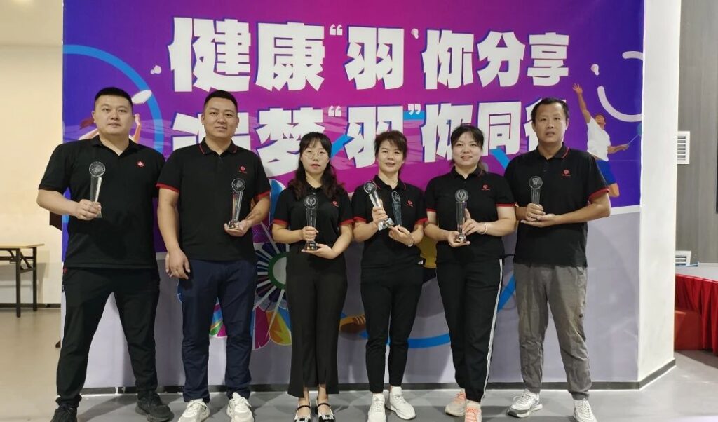 健康“羽”你分享,追梦“羽”你同行——Z6尊龙凯时物流第三届“智慧杯”羽毛球比赛